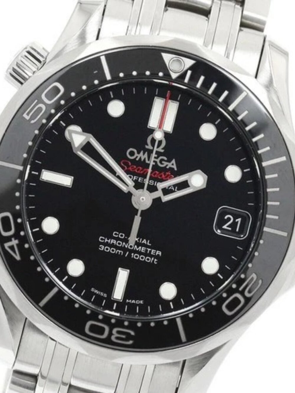 OMEGA Seamaster300 212.30.36.20.01.002 Date black Dial Automatic Boy's_948605